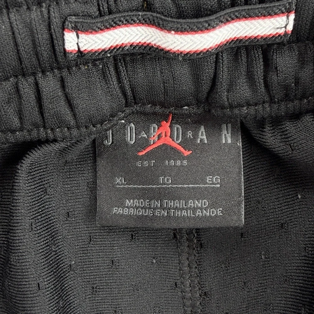Nike Jordan Dri-Fit Sport Diamond Basketball Shorts Mens XL Black Gym Mesh - Picture 7 of 12